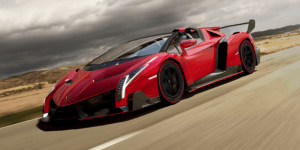 2. Lamborghini Veneno Roadster,$4.5 Million