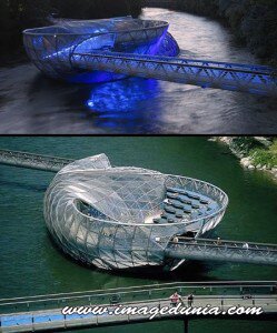 Aiola island bridge,Austria