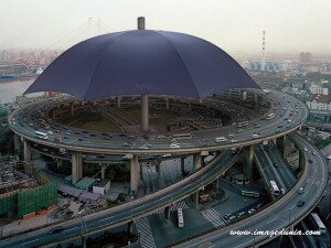 Worlds-Largest-Umbrella,Gansu Province,China