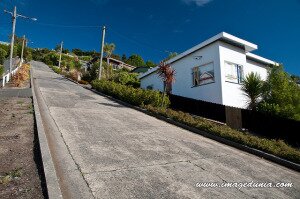 Baldwin Street in New Zealand