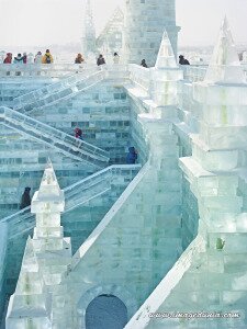 amazing ice building