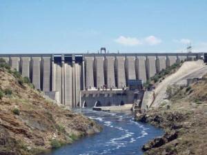 Almendra dam ,Spain