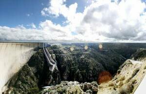 Almendra dam ,Spain