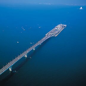 Tokyo Bay Aqua Line in Japan