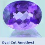 oval cut Amethyst