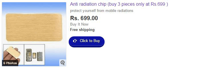 kaizen anti radiation chip (buy3)